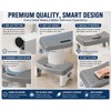 Toilet Footstool for Bathroom Comfort – Non-Slip Squatting Aid Stool
