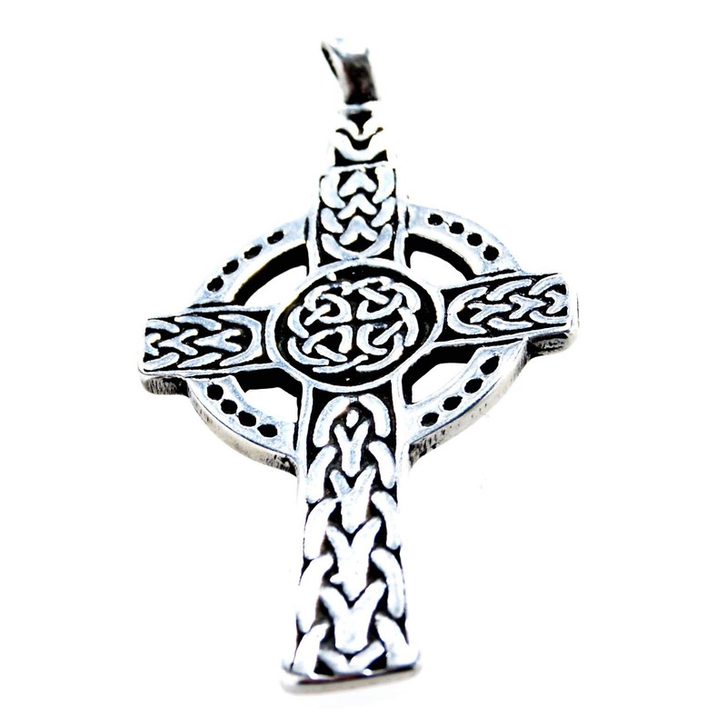 Celtic Cross Pendant Made From 925 Sterling Silver