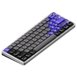 nuphy Air60 HE Magnetic Switch Gaming Keyboard,61 Keys Wired Keyboard, 60% Compact,Actuation Point Adjustable, 8K Hz Polling Rate,Hall Effect Switches keyboared Low-Profile Magnetic Jade pro Switch