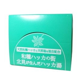 Kitami Hakka Peppermint Hot Water, 1.1 oz (30 g), Bath Salt, Cool Type