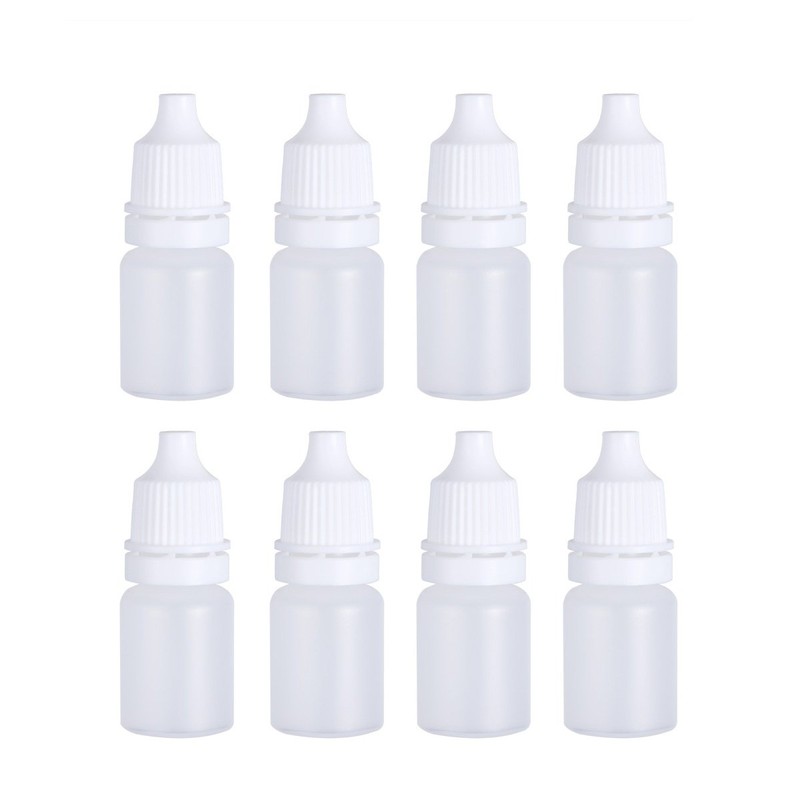 Rosenice 5 ml Empty Plastic Bottles Zusammendrückbare, Dropper Bottles 30pcs Fallenlassen