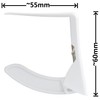 AERZETIX - C69419 Set of 4 Tablecloth Clips with Spring