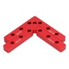 2Pcs 90 Degree Positioning Squares Aluminum Alloy Right Angle Clamps