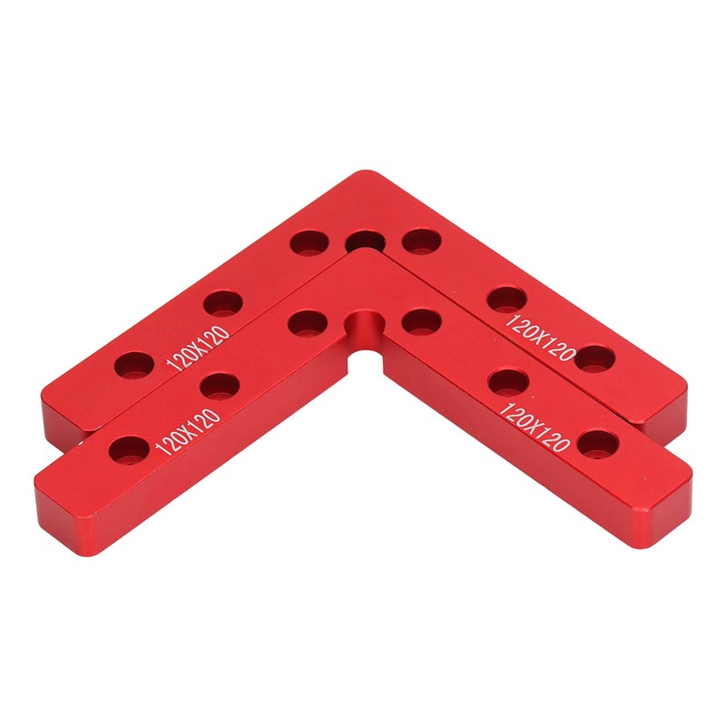 2Pcs 90 Degree Positioning Squares Aluminum Alloy Right Angle Clamps