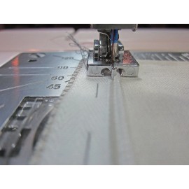 For Husqvarna Viking Concealed Invisible Zipper Foot With Guide for Viking HuskyStar Sewing Machine