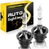 CHUSYYRAY D2S D2R HID Headlight Kit Bulbs 35W 5000LM 6000K