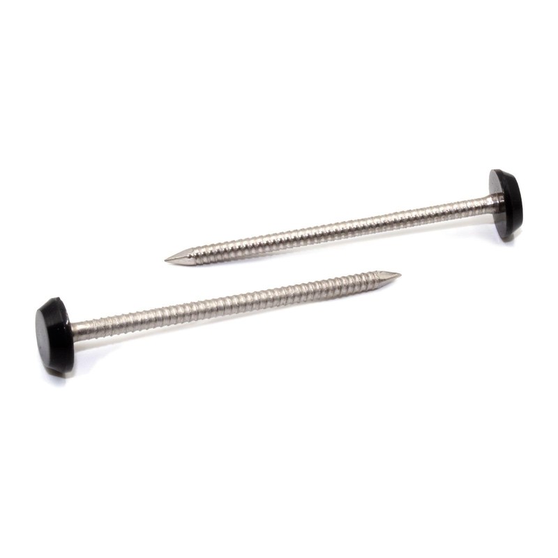 4.8mm Rapierstar StarNail Polymer Headed Nails - 65mm, Black