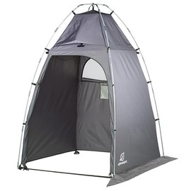 SylvanSport Privy Bivy Privacy Tent - Windproof, Portable Shelter for Camping Toilets & Changing Room - 6′ 8″ of Interior Height - Easy Setup - Pop-Up Pod with Window for Camping, Beach & Tailgates