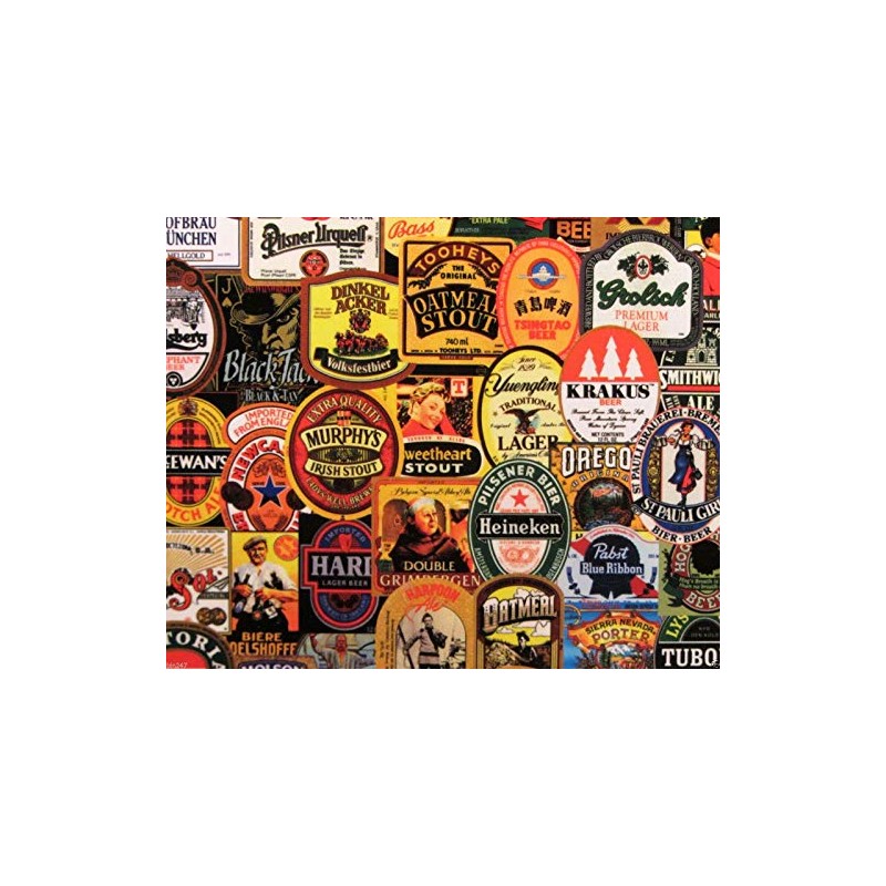Aquarius 1000 Piece Puzzle - "So Many Beers...So Little Time"