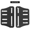 QWORK Bed Frame Brackets, 2 Pcs Heavy Duty Bed Frame