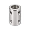 sourcing map 8mm to 8mm Bore Rigid Coupling Bolt L22XD14