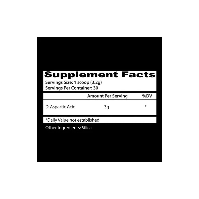 Acido Aspartico Insane Labz 30 Servicios Precursor Testo Sin Sabor