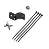 Rec-Mounts NB-T2-BK Bib License Plate Holder Type 2 Black