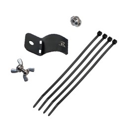 Rec-Mounts NB-T2-BK Bib License Plate Holder Type 2 Black