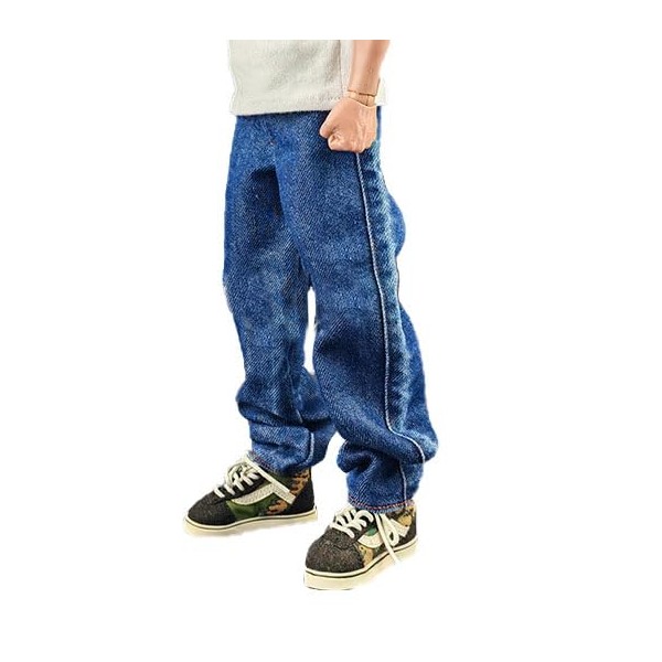 Meetoget 1/6 Scale Male Figure Doll Denim Jeans Pants Clothes