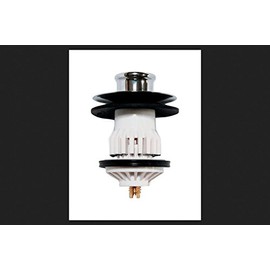 PF WaterWorks PF0910-BN DrainEASY No Clog Bath Tub Stopper, Brushed Nickel