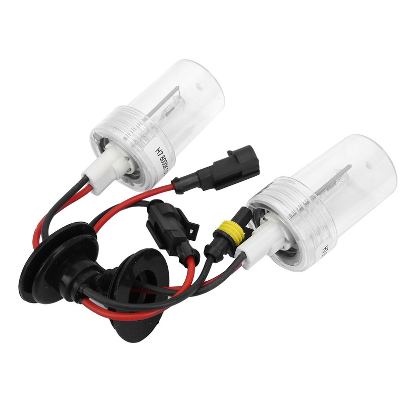 2Pcs Auto Headlight Bulb Headlamp Xenon HID 100W 8000K H7