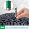 Yarlung 50 Pack Tire Tread Depth Gauge, Color Coded 32nds
