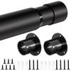 INSIMHEART Closet Rods for Hanging Clothes, 17-69in Heavy Duty Adjustable