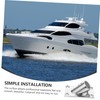 Kisangel Sets Boat Bracket for Rod Yacht Pole Stainless Steel