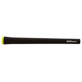 IOMIC(イオミック) ゴルフグリップ Sticky1.8 スタンダード M60 バックライン無 ブラック Sticky Grip Series ベース:ブラック エンド:レモンイエロー M60