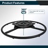 Racfenick Recliner Swivel Ring Base Replacement with Plate,Heavy Duty Furnitures