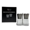 KSL Original Manual Glass Salt and Pepper Shakers Set -