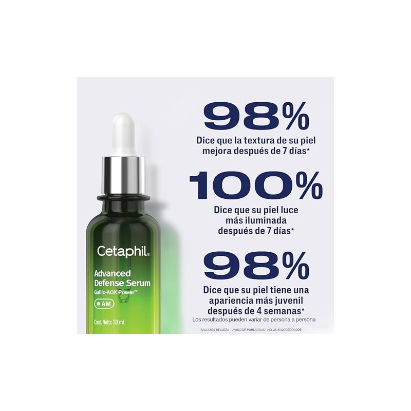 Cetaphil Sérum Antioxidante Día Ácido Gálico Vitamina E Piel Sensible