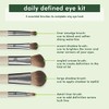 EcoTools, Daily Defined Eye Kit, Set de Brochas para Ojos,
