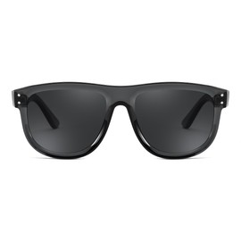 FEISEDY Square Sunglasses for Women Men Unisex Curved Style Shades Designer Sun Glasses B0214