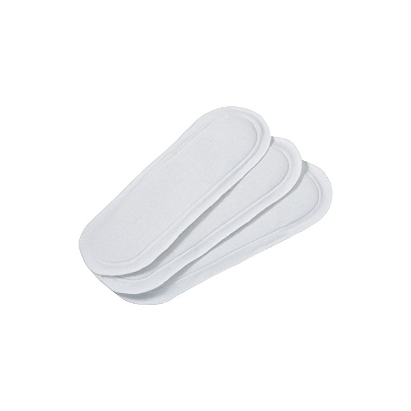 Extra Long Reusable Incontinence Pads, Set of 3