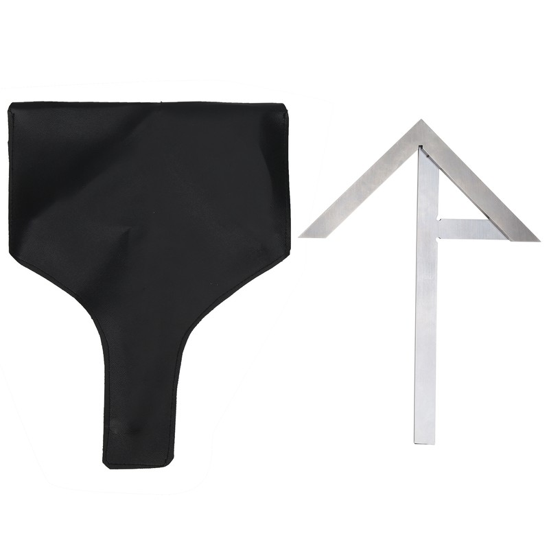 High Accuracy Center Angle Gauge Protractor Stainless Steel 45/90 Degree