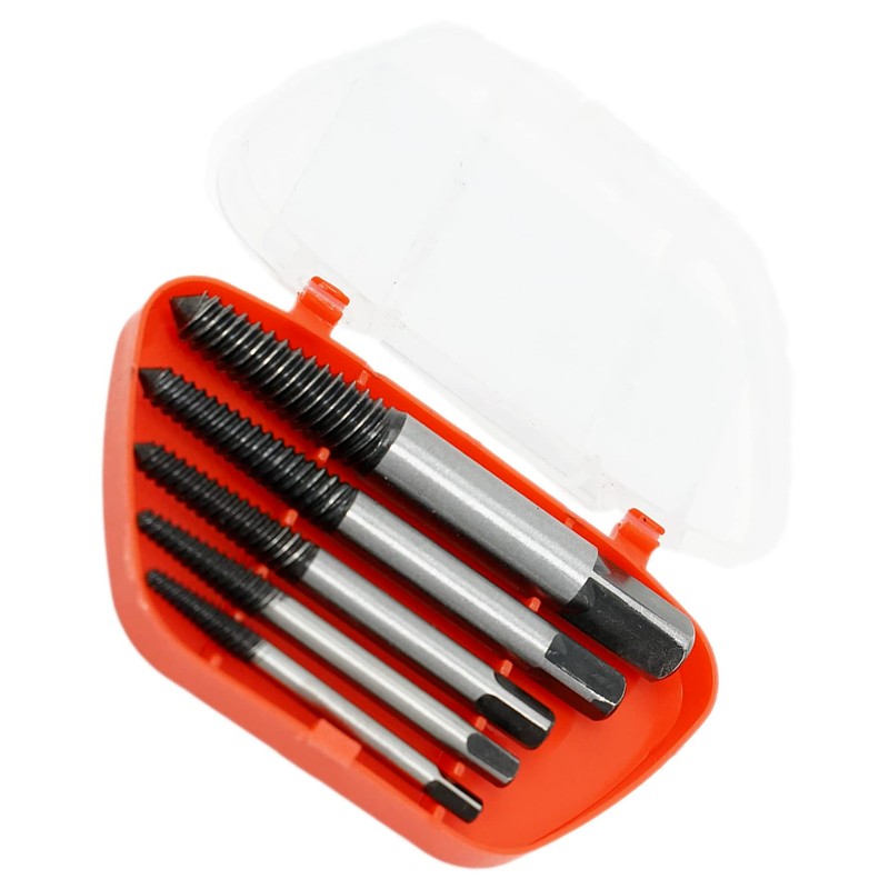 Dapetz ® 5PC Easy Out Bolt Extractor,Damaged Screw Bolt Extractor