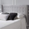 Christopher Knight Home Kendrah Fabric Headboard, Queen / Full, Light