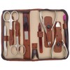 Tenartis 6-Piece Manicure Case Made of Genuine Leather