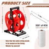 PullCrease Sports Standard String Winder Kit with 500 ft #36