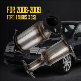 KAC 2PCS 16491 Catalytic Converter for Edge/MKX/MKZ 2007-2010, Flex 2009-2010, Fusion 2010, MKS 2011-2012, CX-9 2007-2015, Taurus 2008-2012, Taurus X/Sable 2008-2009 (EPA Compliant)