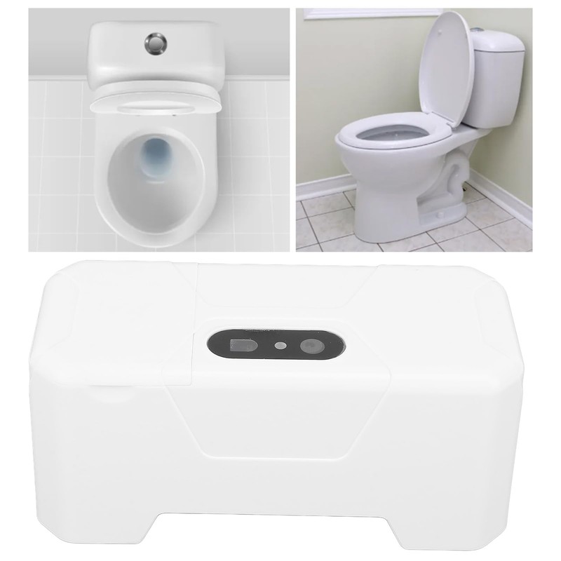 Automatic Toilet Flusher, Touchless Toilet Flush Kit, IPX5 Waterproof External