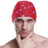 Dallonan Swimming Cap Unisex Adult Swim Cap Women Men Valentine's
