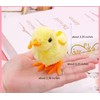 Lanhuiddup 4Pack Easter Jumping Chick Wind-up with Wings,Egg Hunt for