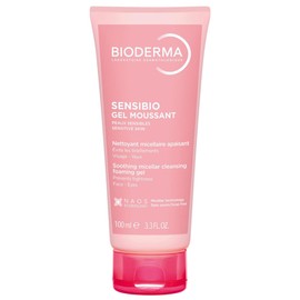 BIODERMA, Limpiador Facial, Sensibio Gel Moussant Micelar para Piel Sensible, Hidratación al instante, 100 ml