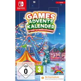 Games Adventskalender 2024 25 Tage - 25 Überraschungen für Switch