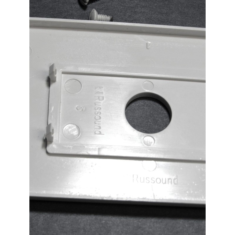 Russound White Wall Plate for Impedance Matching Volume ALT, LPT,