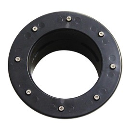 Film flange, tank feed-through, film feed-through, pool flange, inner diameter 110 mm in various sizes