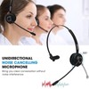 Call Center Headset Noise Cancelling Comfortable Adjustable Bluetooth Headset with