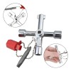 Llave Para Tablero/gabin Eléctrico Universal Metalica 6 En 1