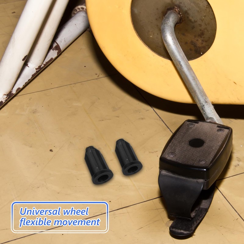 iplusmile Pack of 10 swivel castor inserts, sleeve, swivel castor