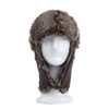 Winter Warm Faux Fur Trapper Ski Snowboard Hunter Hat, Brown