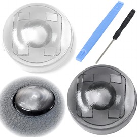 MINGYI TECH Auto Light Sensor Cover, Translucent, Automatic Lighting, Toyota Daihatsu Lexus Cover, Toyota Daihatsu 0.7 inches (18 mm), Tool Included 2 Pieces