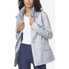 Cole Haan Women's Short Packable rain Jacket, Mist, Small